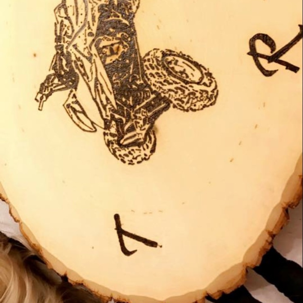 Wooden Plaque.